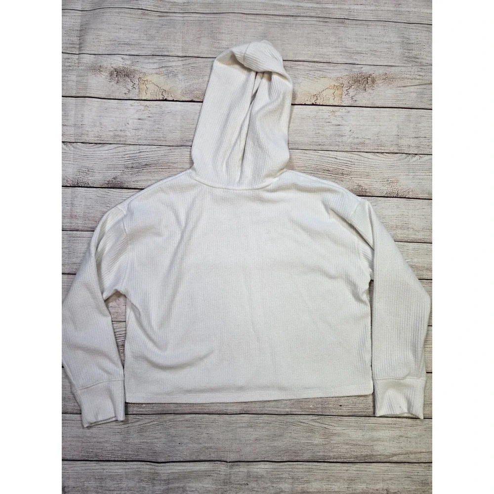 Old Navy Girl's Crop Lightweight long sleeve hooded sweater Size‎ Large 10-12